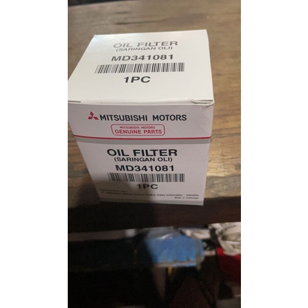 Filter Oli Mitsubishi Outlander Xpander ASLI KTB! MD341081