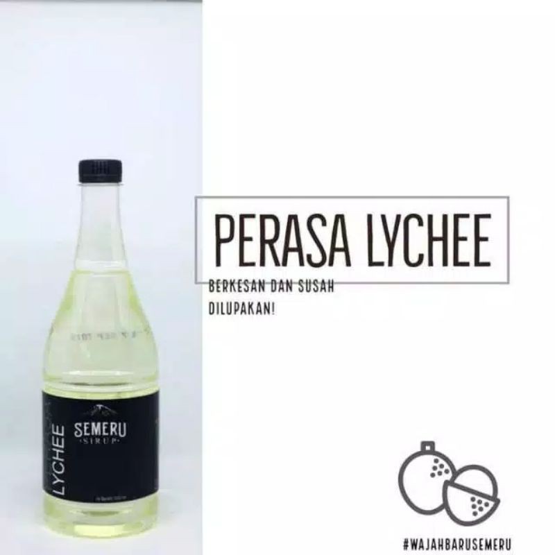 

Sirup LYCHEE /Semeru /500ml /1.000ml /Enak /Murah /Syrup /Distributor /Terlaris /Kopimiring Jakarta