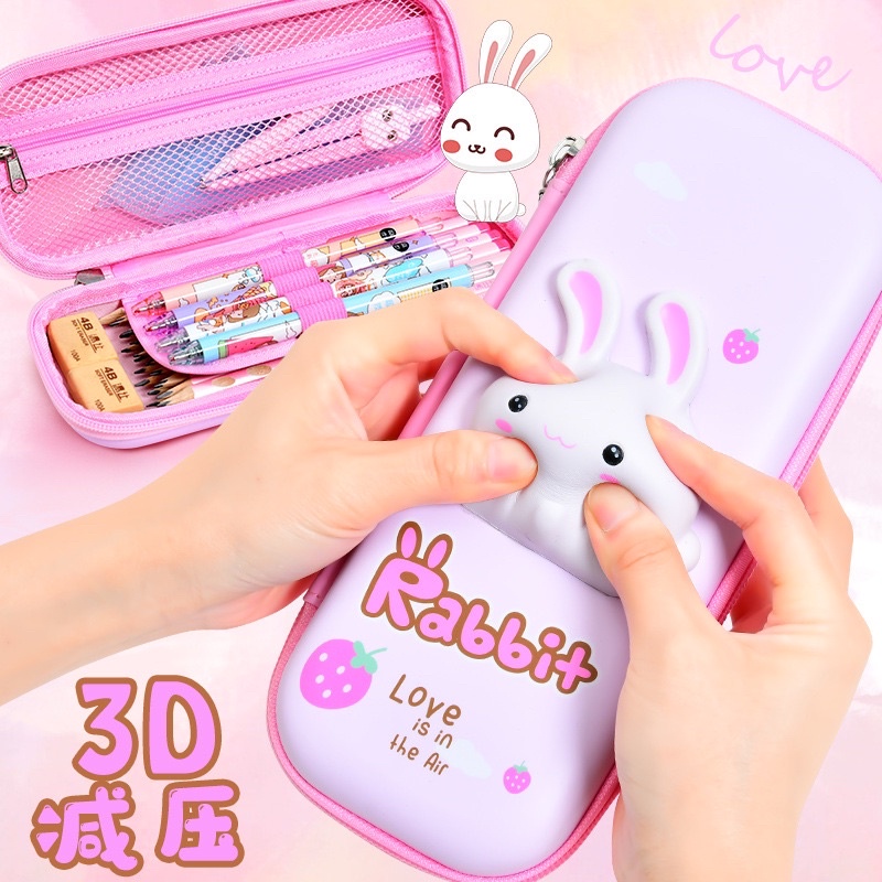 

ATH Tempat Pensil Kotak Pensil 3D Squishy Hardcase Wateroof