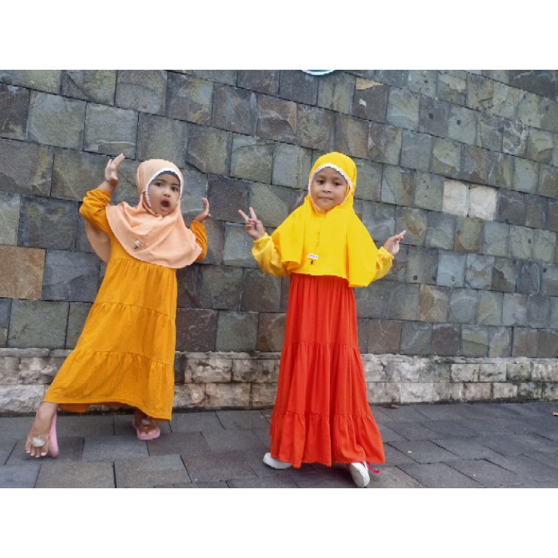 JILBAB BERGO MARYAM KIDS