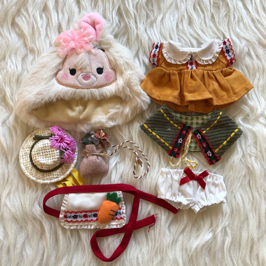 CLOTHES SET DOLL 15CM & 10CM