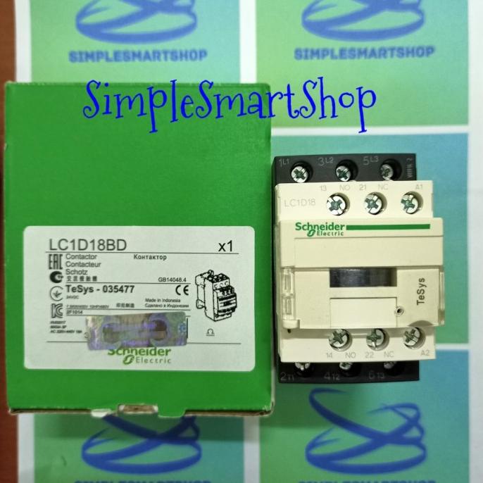 Schneider LC1D18BD 24V DC