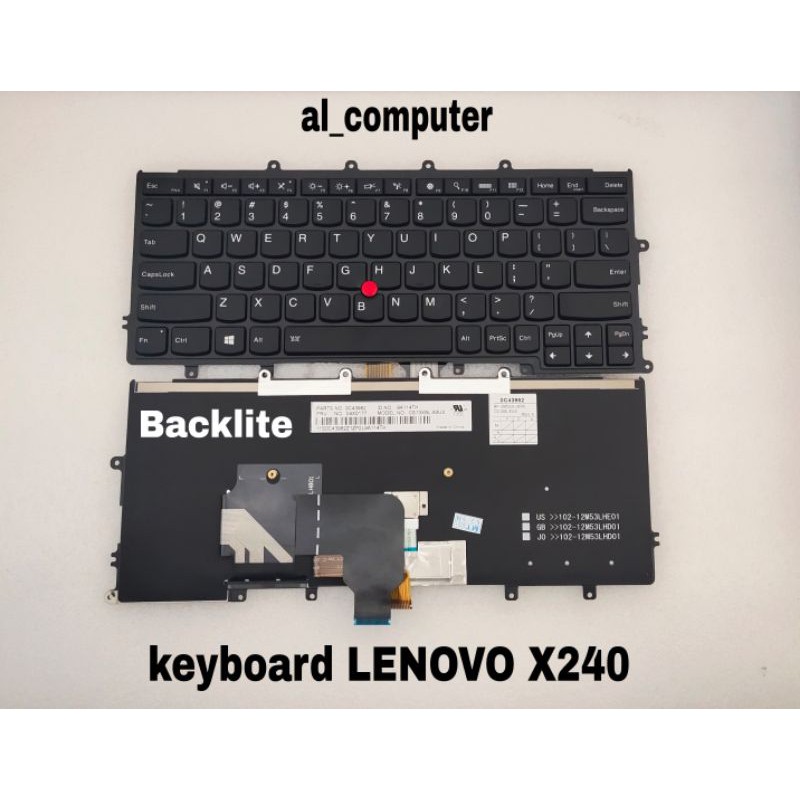 keyboard LENOVO X240 Backlite