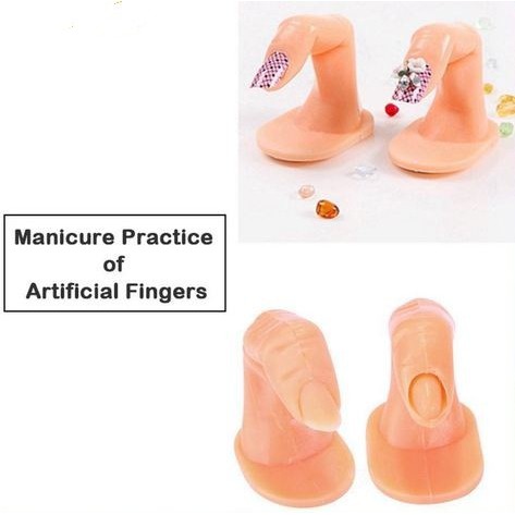 Fake Finger - Jari Tangan Palsu Untuk Latihan Nail Art