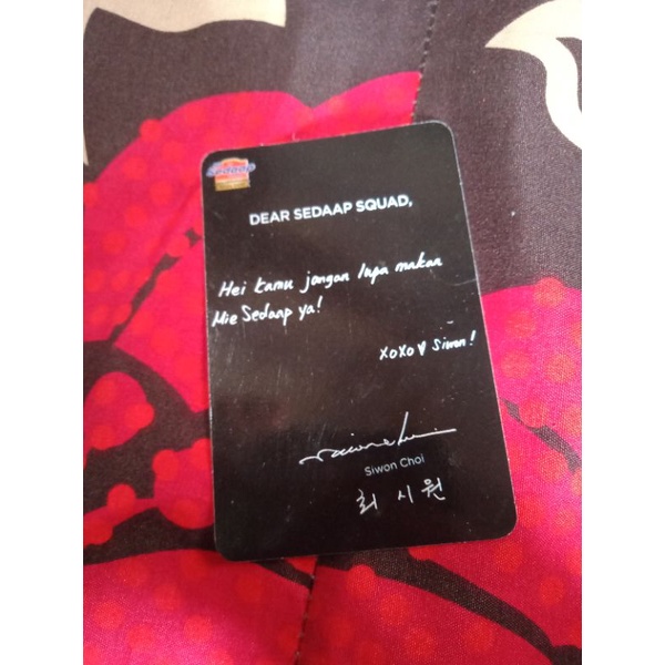 Official PC Siwon Choi mie sedap