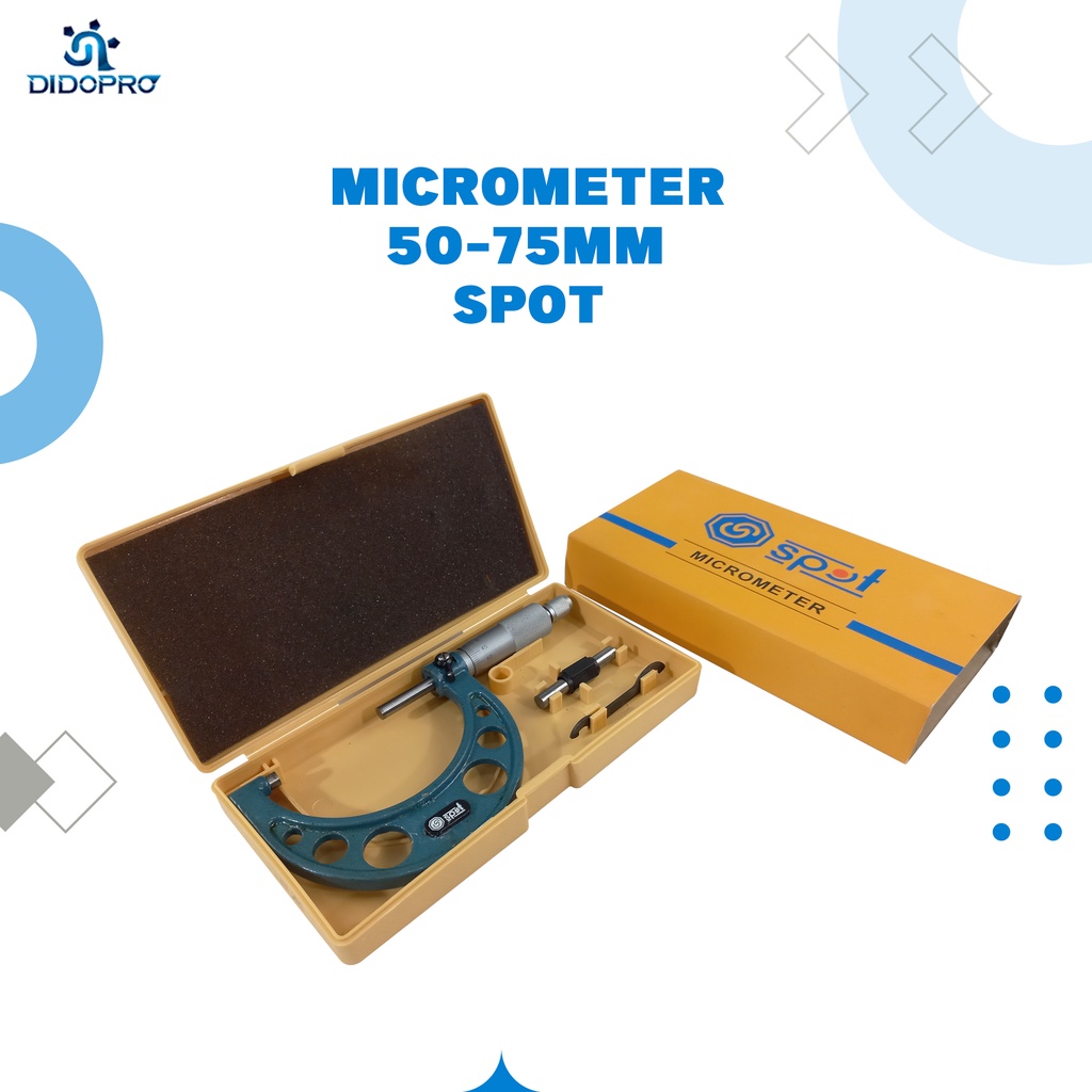 Micrometer / Alat ukur ketebalan Benda / Mikrometer 50 - 75 MM