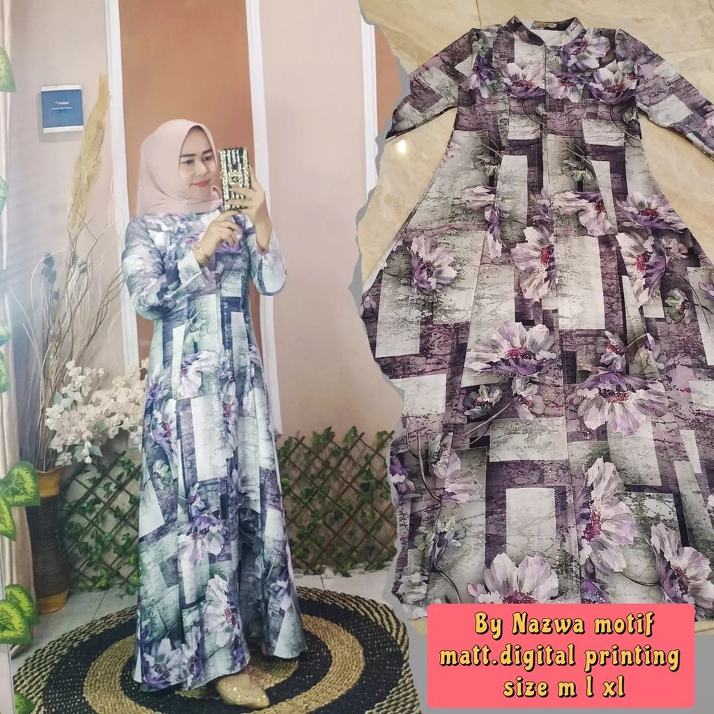 Abaya Hikmat KW Nazwa Original