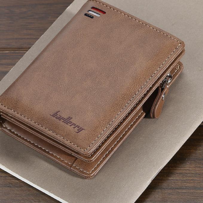 BLK090 - DOMPET BAELLERRY LIPAT PENDEK KULIT KARTU KOIN PRIA WANITA ORIGINAL IMPORT BAELERRY BALLERY