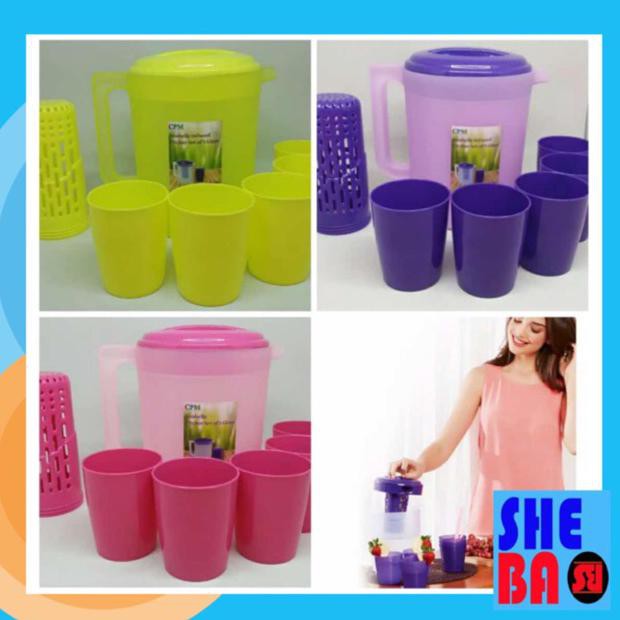 ( BISA COD ) Teko Infused Yeppo pitcher Anabelle  Water Gelas water Jug Infused