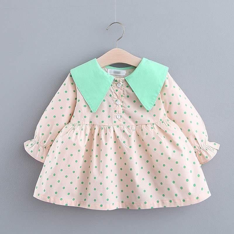 Baju Anak Import/ Baju Anak Perempuan Import Dress Anak Perempuan Bobba Polka Import