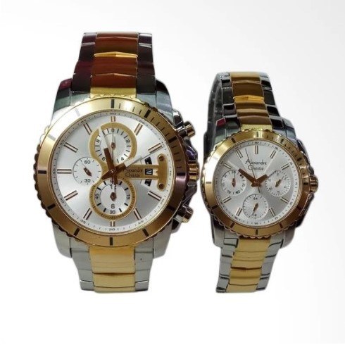 Jam tangan Couple Alexandre Christie AC6455MC/BF