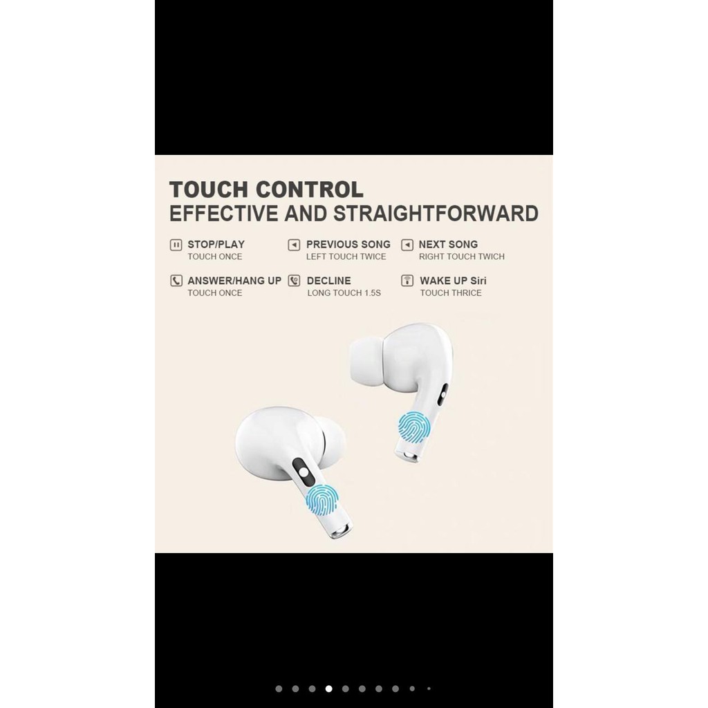 Headset TWS  Pro Gen 3 Wireles Chargin Clone 1:1 Hight Premium Quality Bluetooth Gen 3 2023 Wireless Charging [Final Upgrade + IMEI / Serial Number Valid + Spatial Audio]