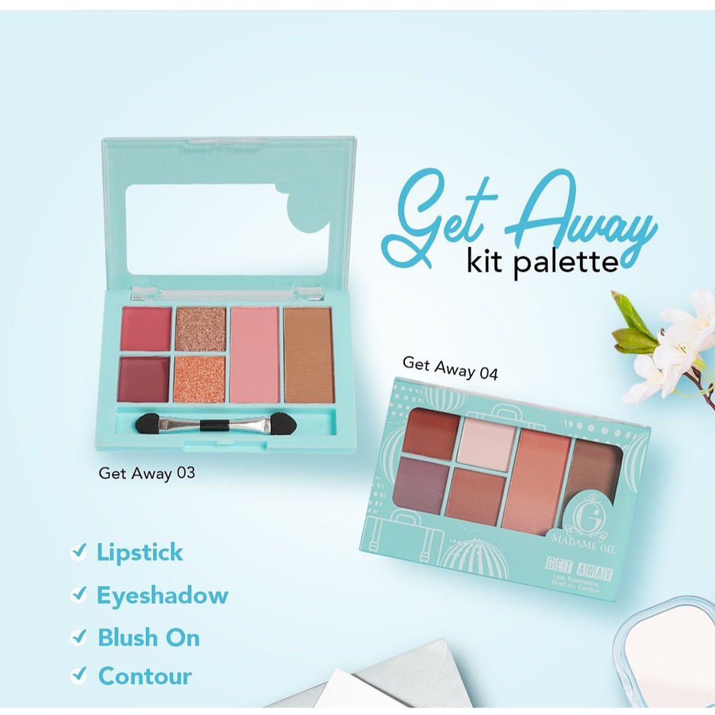 Madame Gie Get Away Kit Pallete