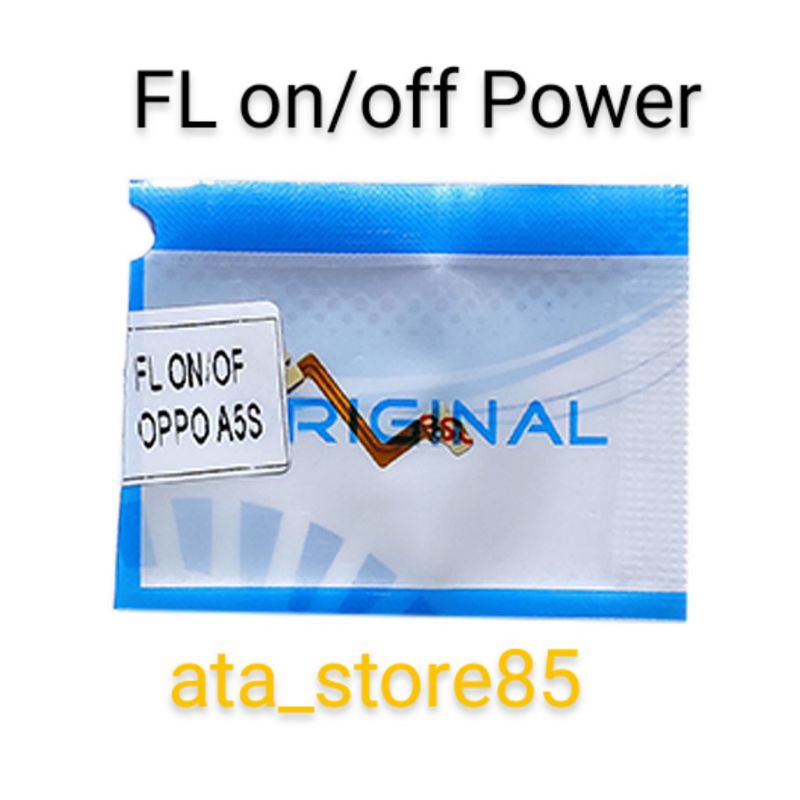 Flexible Fleksibel on/off Power Oppo A5S | A 5S Original