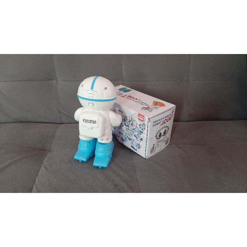 Mainan robot boneka dokter tenaga medis joget musik dan lampu mainan kado anak pajangan