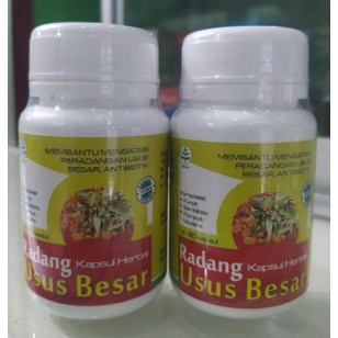 Kapsul Obat herbal ampuh mengobati radang usus besar.Jaminan produk original isi 80 kapsul Original 100%