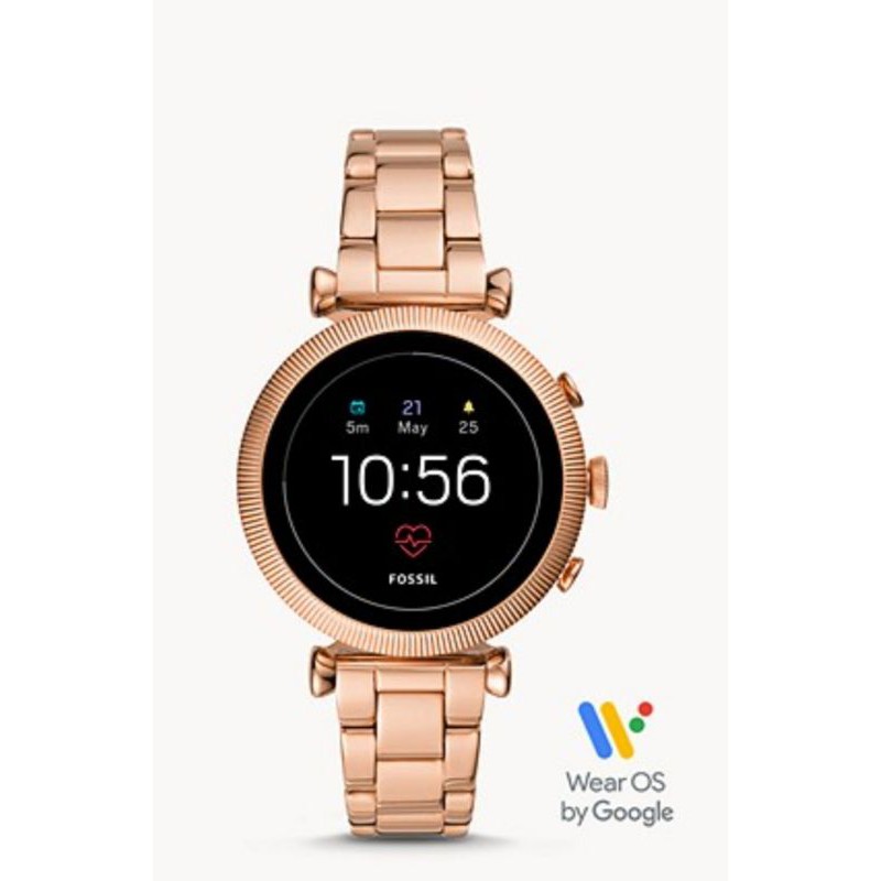 Gen 4 Smartwach Sloan HR Rose Gold-tone Stainless Steel FTW 6040