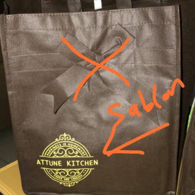 

Tas spunbond custom uk15x15x20 (free sablon+minim 100pcs)