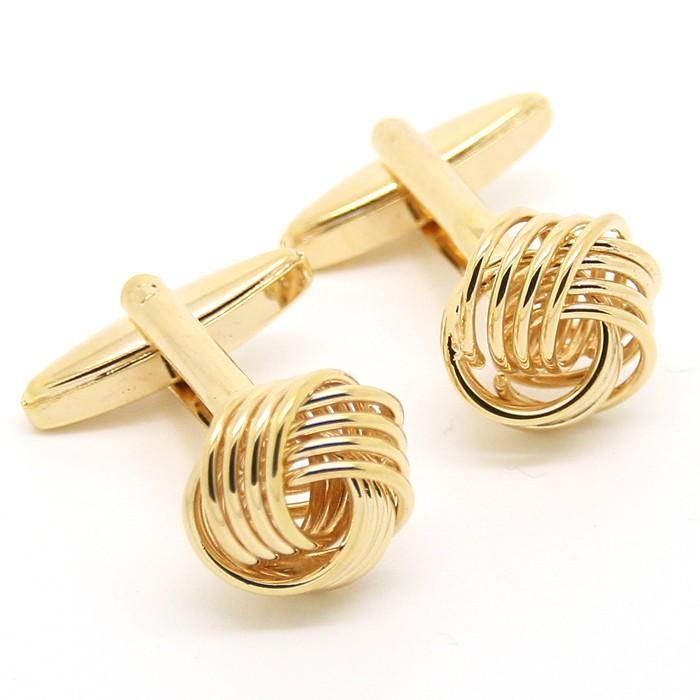 Cufflink Cufflink Gold Knot (Manset / French Cuff Exclusive)