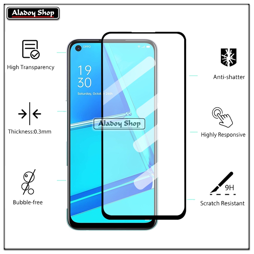 PAKET 2 IN 1 Case Oppo A52 Armor Fusion Transparent Prmium Casing Free Tempered Glass