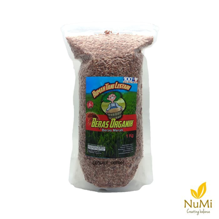 

2KG Organic Red Rice Beras Merah Sosoh Organik - RUMAH TANI LESTARI