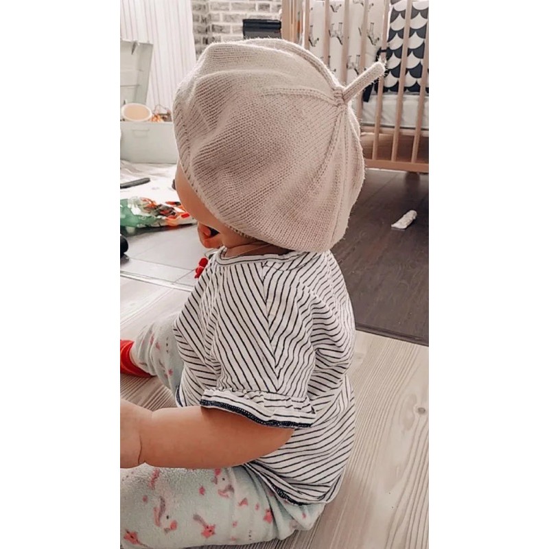 Baby beret hat / Baby korean hat / topi beret bayi