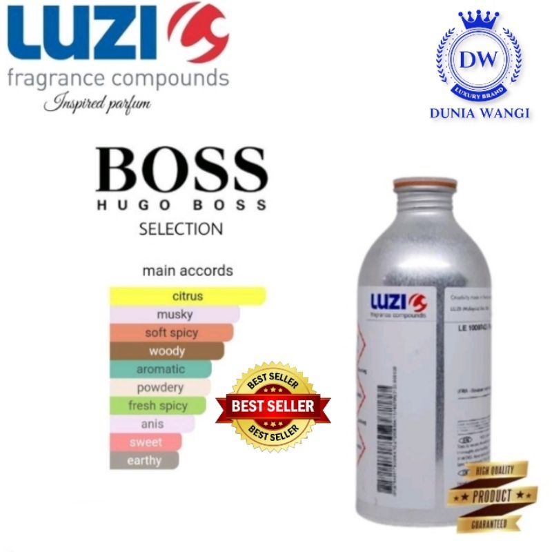BIBIT PARFUM MURNI | HUGO BOSS SELECTION | LUZI | REPACK | 100ML - WS