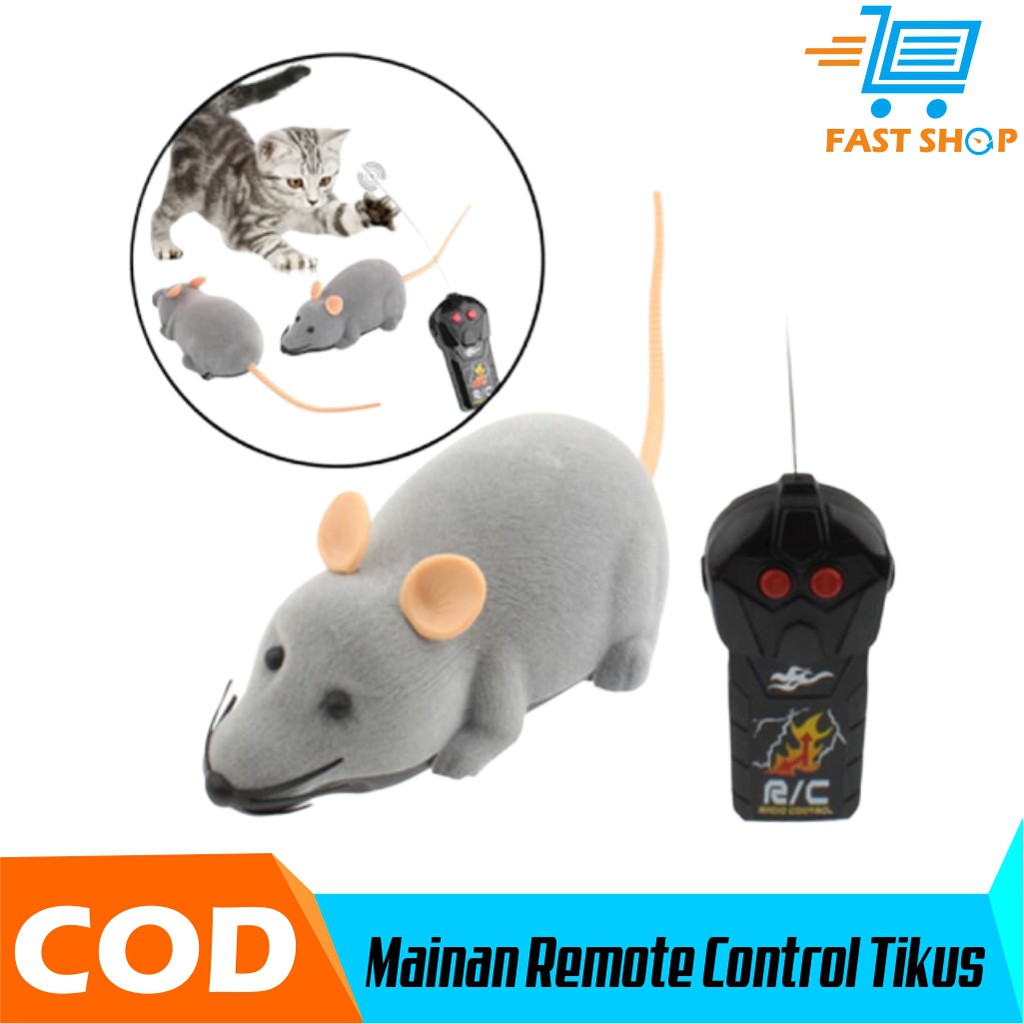 Mainan Remote Control Bentuk Tikus