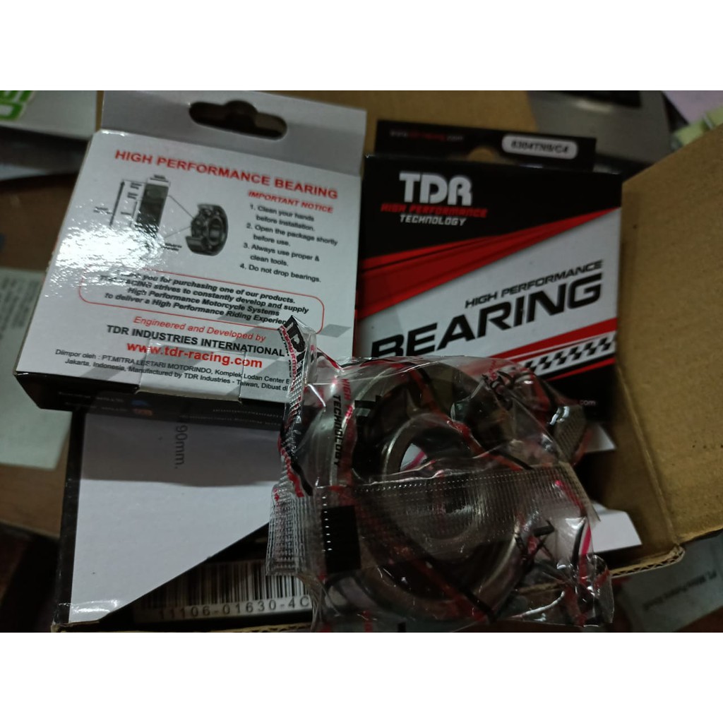 TDR LAHER 6304 FIBER RACING BALL BEARING KRUK AS YAMAHA