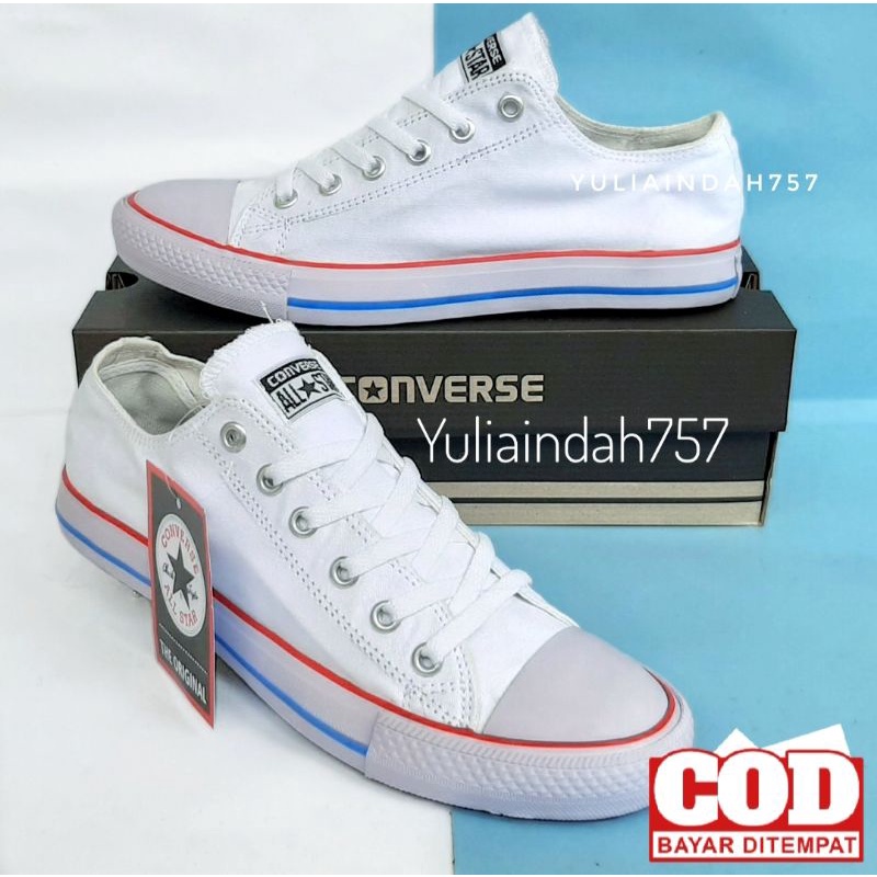 (BISA COD)Sepatu Allstar Converse-Sepatu Allstar Clasik - Sneakers Pria Murah - Sepatu Pria Sepatu Wanita - Sepatu Sekolah - Sepatu Black White