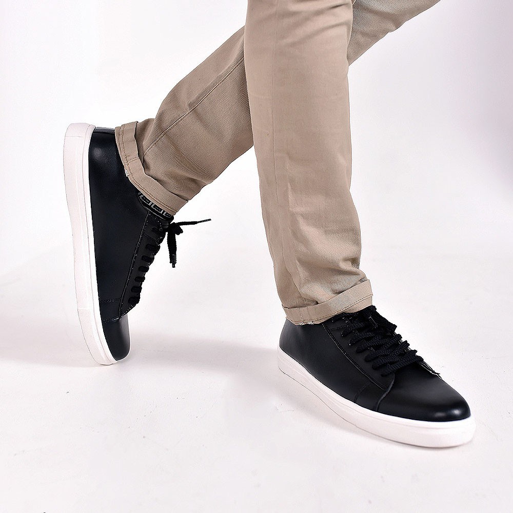 ALTER BLACK |ManNeedMe x FSTP| Sepatu Sneakers Pria Casual ORIGINAL