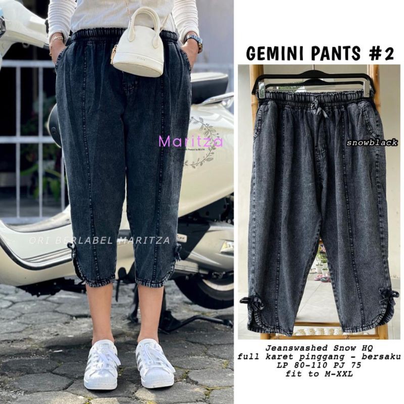 gemini pants #2 celana baggy jeans by maritza
