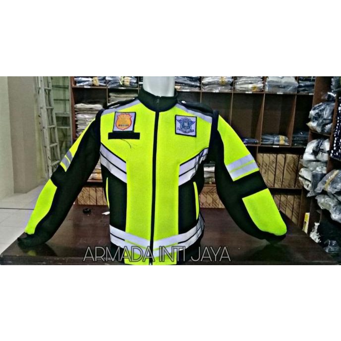 Romket|Rompi jaket Lantas|Romket Lantas|Rompi Jaket double Mess Lantas