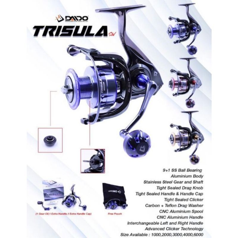 Reel Daido Trisula SW