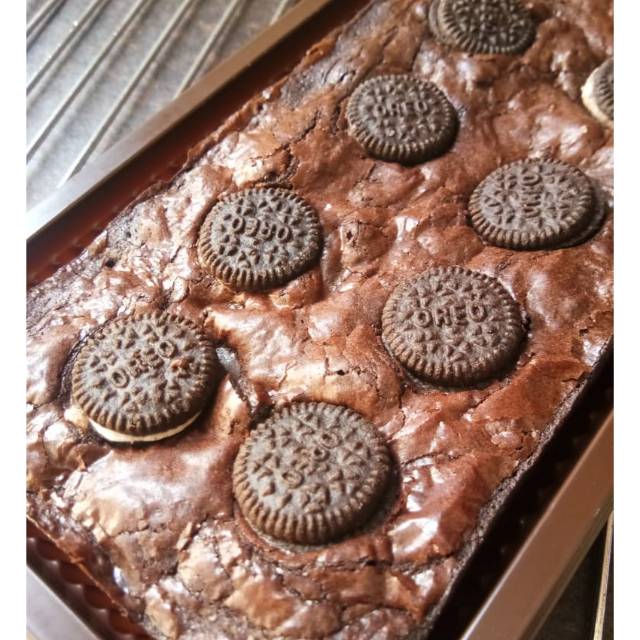 

Brownies oreo (inside &outside)
