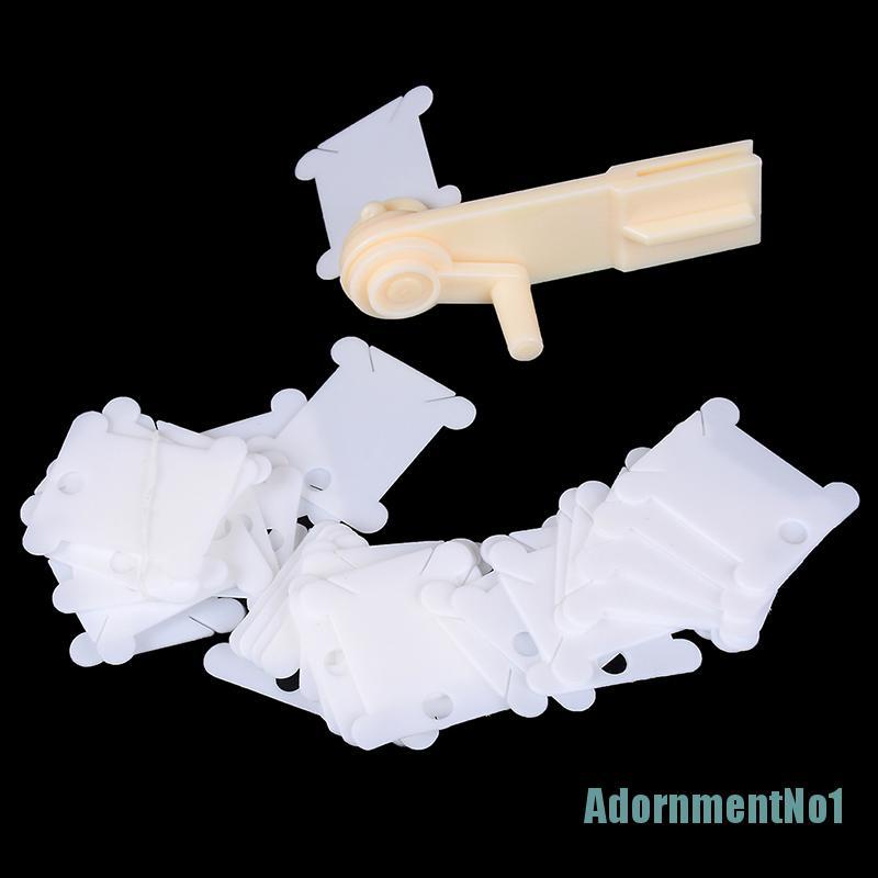 (AdornmentNo1) 1pc Penggulung Benang + 30pcs Bobbin Plastik