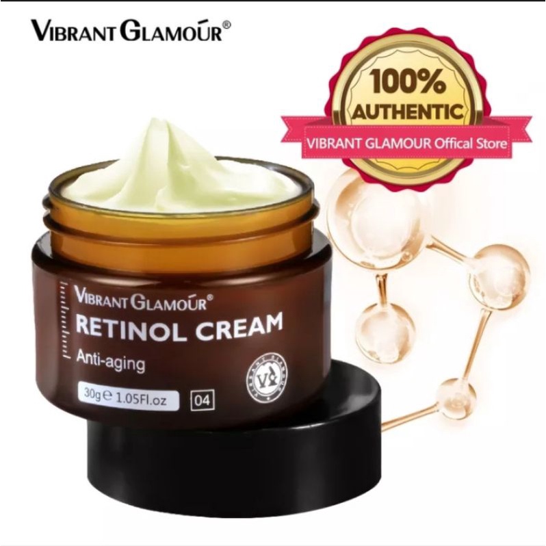 Jual VIBRANT GLAMOUR Retinol Cream Anti Aging Original 100 Retinol