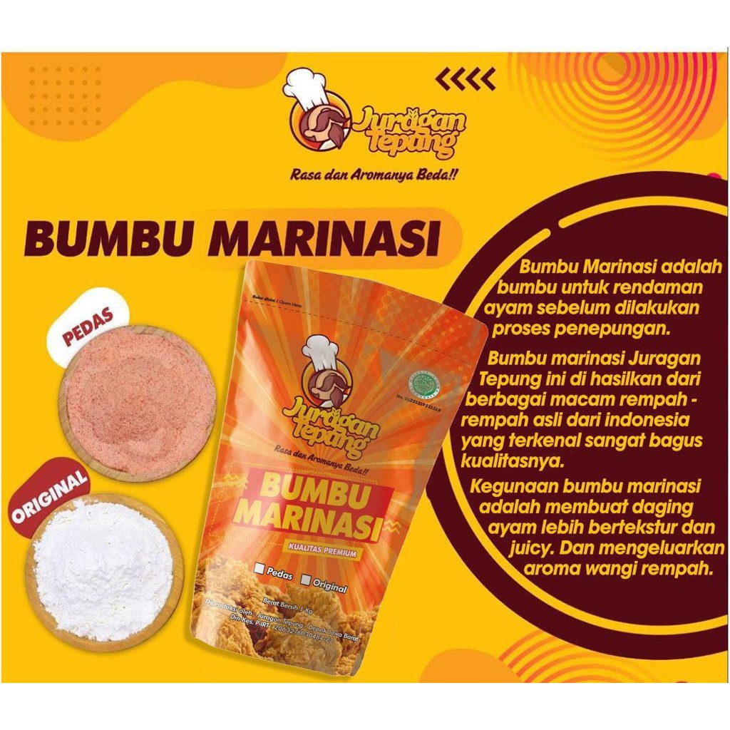 

BUMBU MARINASI ORIGINAL KEMASAN PREMIUM