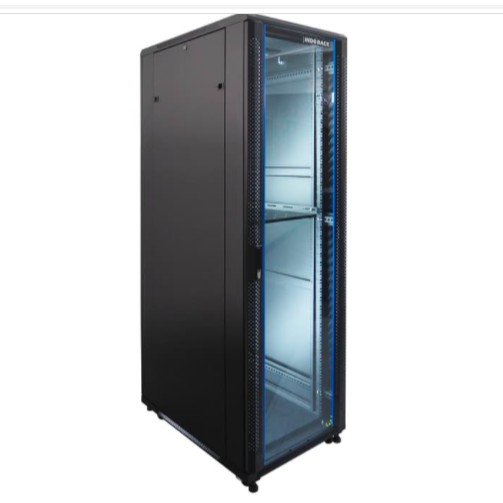 IR9042G - 42U Close Rack Depth 900mm Glass Door 19&quot; - INDORACK