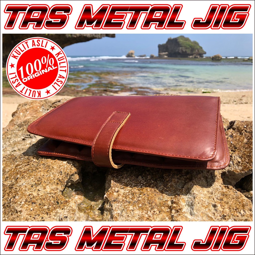 TAS METAL JIG 100% ORIGINAL KULIT ASLI