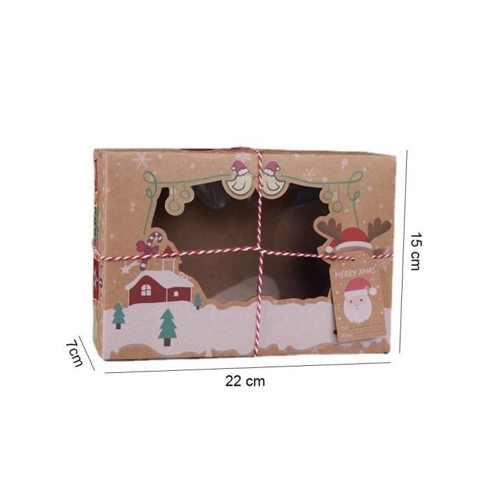 

DEIMP MURAHH FAY 412 PCS GIFT CARD CHRISTMAS GIFT BOX KRAFT PAPER DC452CD3