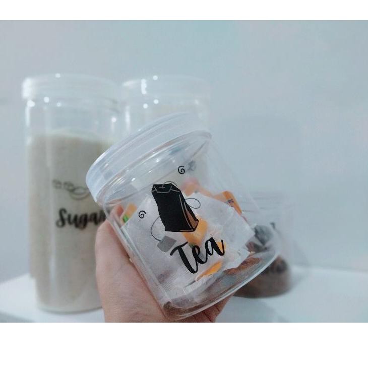 

F2Y0 Paket Toples Dapur Kopi Teh Gula Coffee Tea Sugar W8F