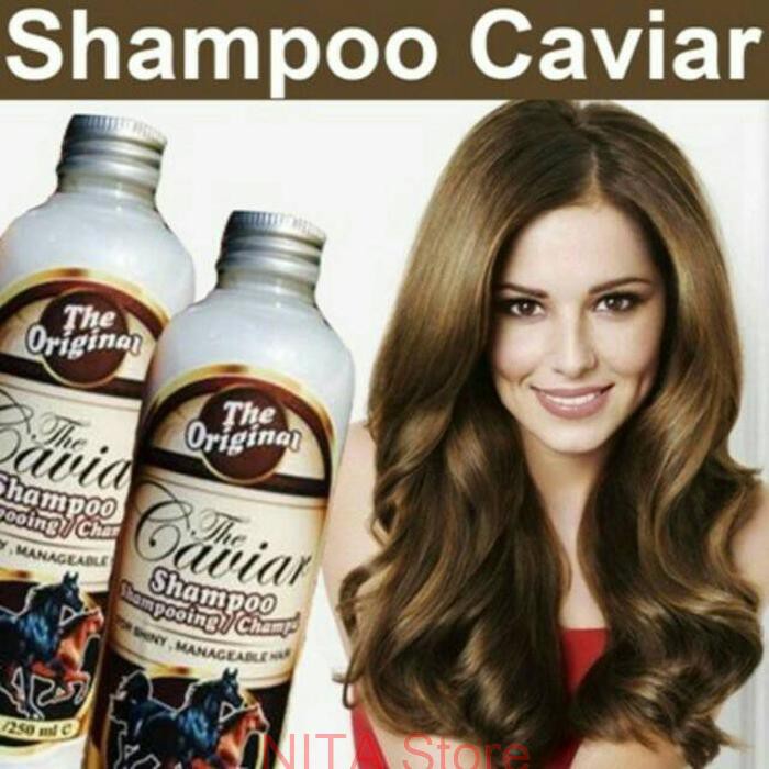 THE CAVIAR SHAMPOO / SHAMPO CAVIAR / Shampo Kuda 100% Original Asli BPOM