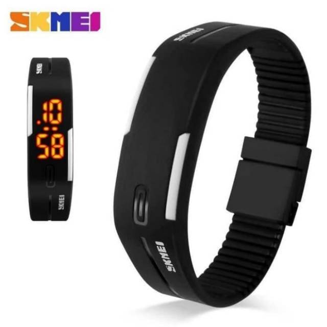 Jam Tangan Gelang Pria / Wanita LED SKMEI 1099 Original Anti Air