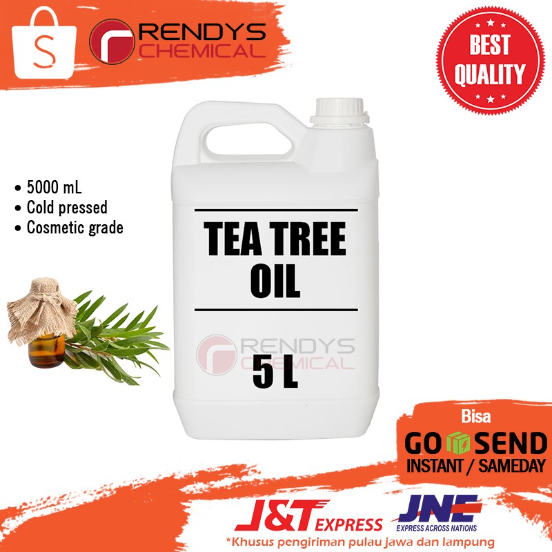 Pure Tea Tree Oil Cosmetic Grade - 5 Liter