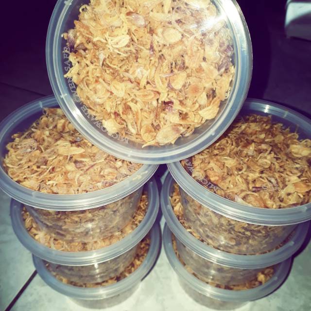 

Bawang merah goreng asli tanpa campuran