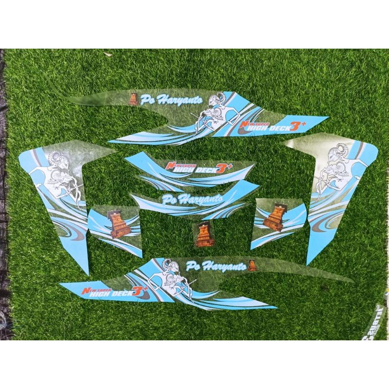 striping transparan vario 2021 sticker  bus PO HARYANTO