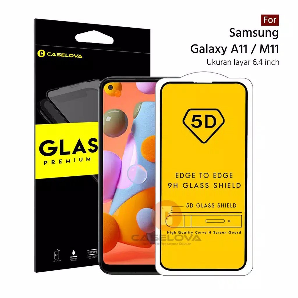 Tempered Glass Colour Vivo S1 Pro Anti Gores Kaca Full Layar Premium Quality