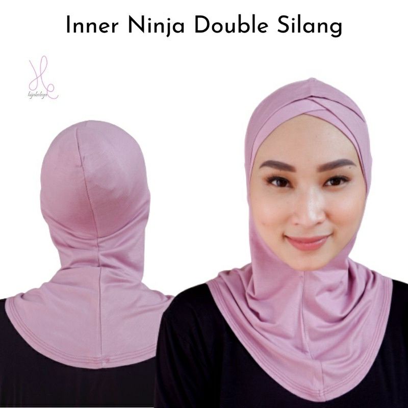 Ciput Ninja Silang ONLY Hitam