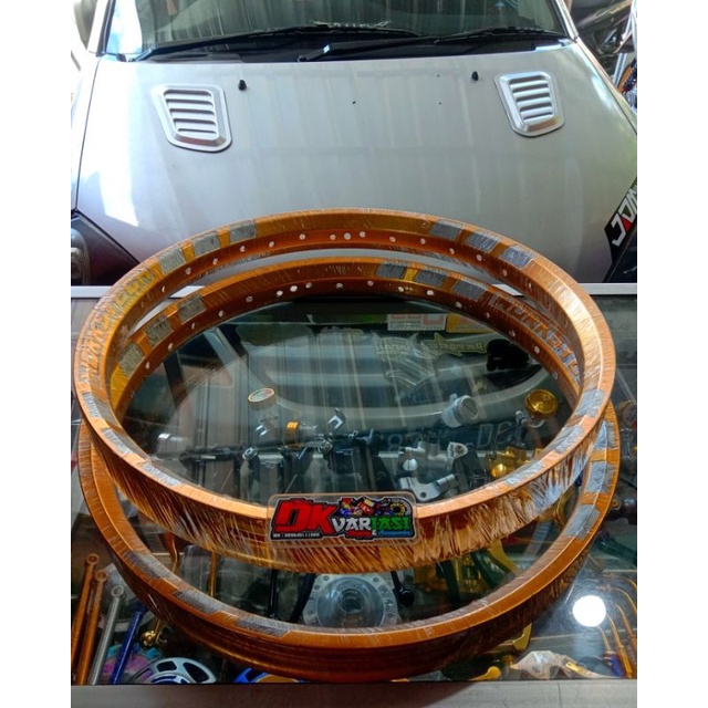 Velg model dbs 140-17 bekas copotan mulus